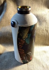 Festive water bottle