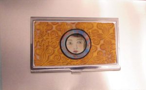 Tiny Portrait on Fluer de Lys